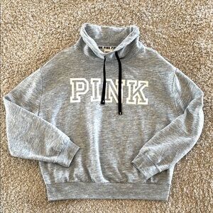 Victoria's Secret PINK Blue-Gray Pullover Hoodie. Size XS.
